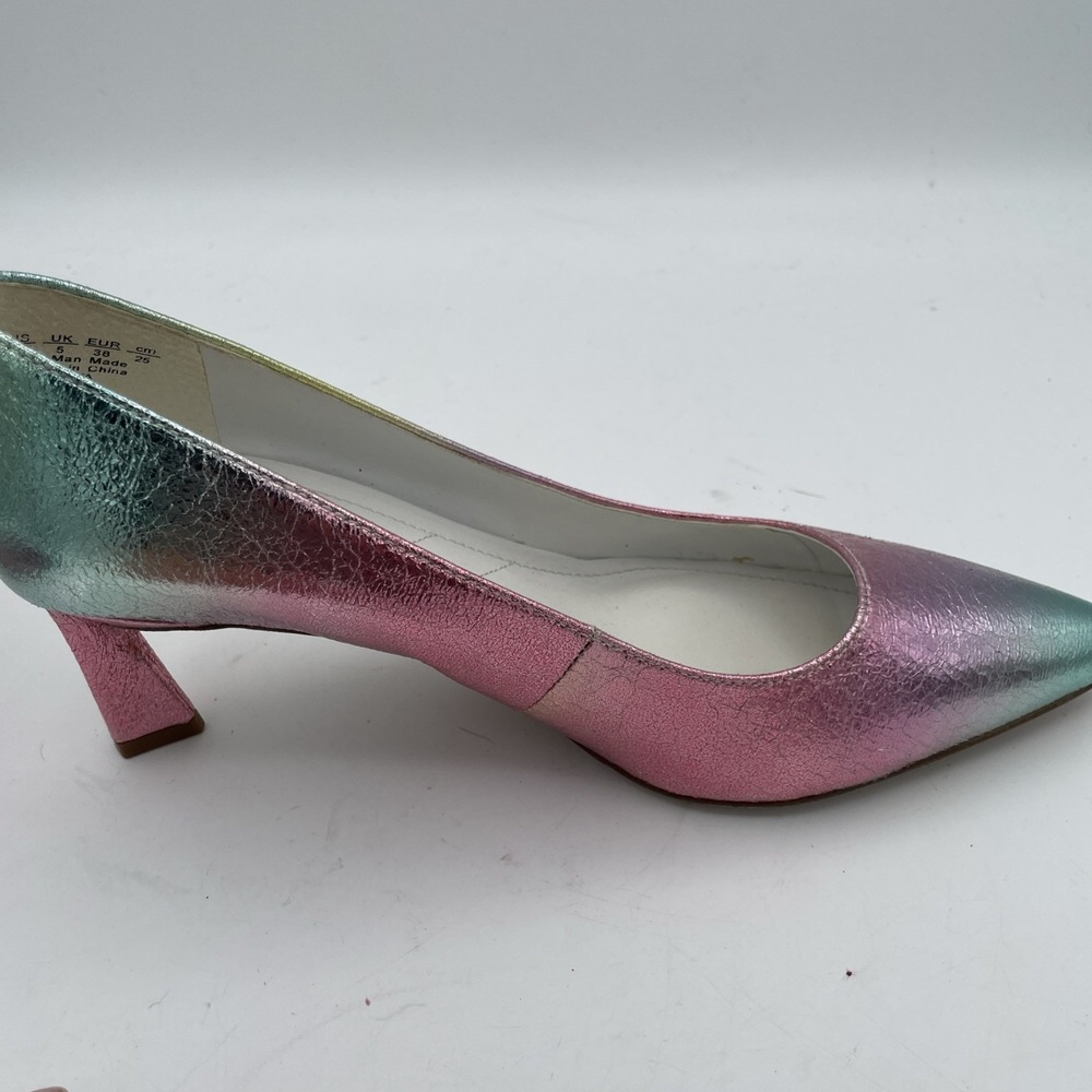 Franco Sarto Womens Toya Rainbow Shine Pump‎ Size 8 - Picture 4 of 9